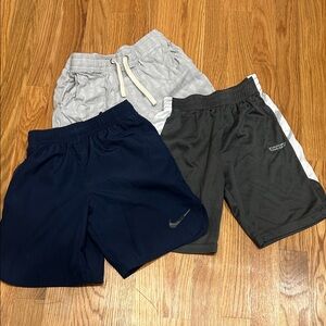 Bundle 3 boys active wear shorts kids size 7